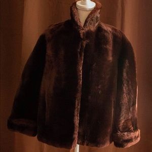 Vintage faux fur coat